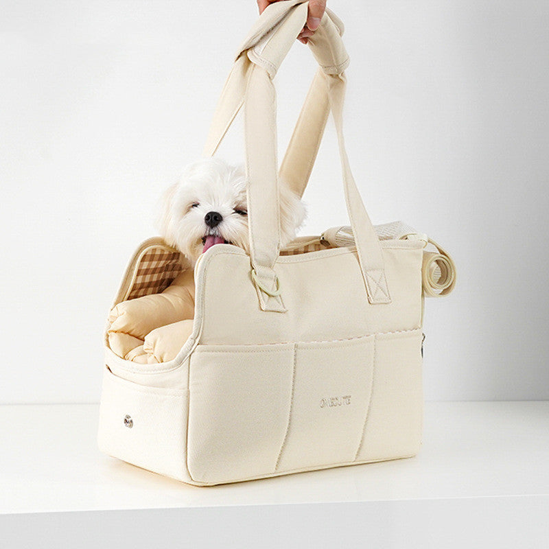 Portable Teddy Bear Cat Bag for Outings