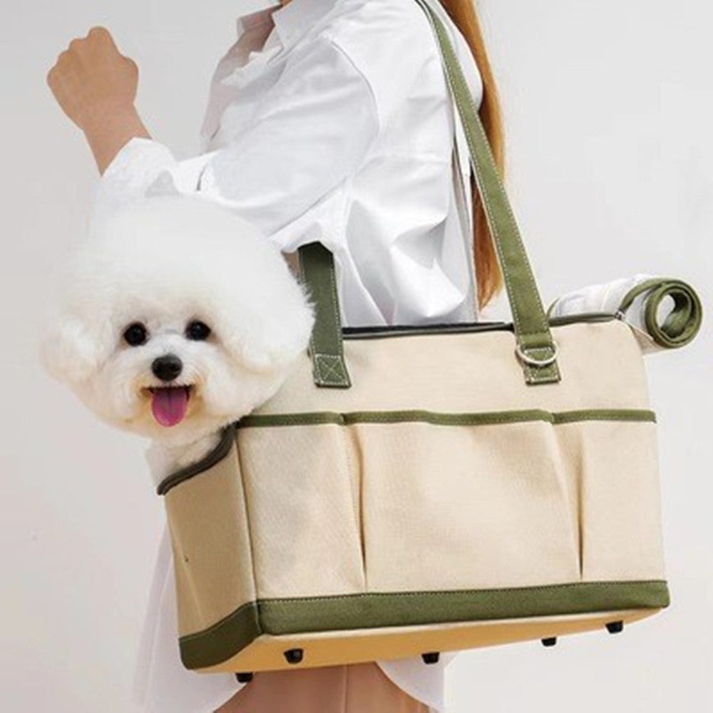 Portable Teddy Bear Cat Bag for Outings